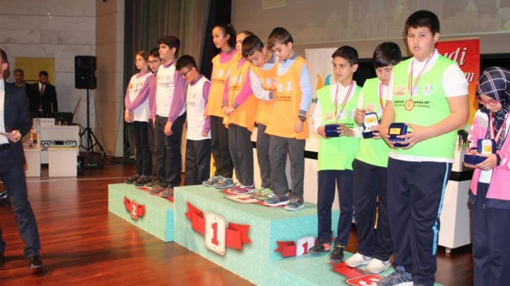 Merkez Atatürk Ortaokulu Haydi Bil Bakalım Bilgi Yarışması Finalinde Konya 3.sü Oldu