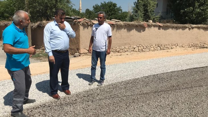 İçeriçumra’da  asfaltı tamamlanan sokaklar hizmete açıldı