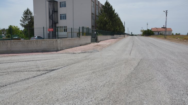 Çumra'da asfalt çalışmaları hız kazandı 