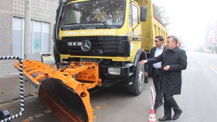Yeni Çöp Kamyonu Aracı  Çumra  Belediyesi Araç Envanterine Girdi