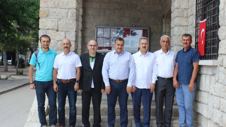 Konya Bisiklet derneği ve federasyonu  yönetiminden Başkan Oflaz'a ziyaret 