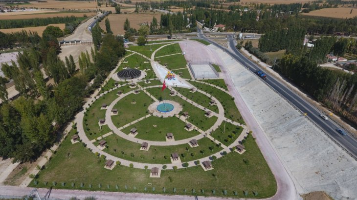 Çumra Sultan Abdülhamid Han Parkı tamamlandı