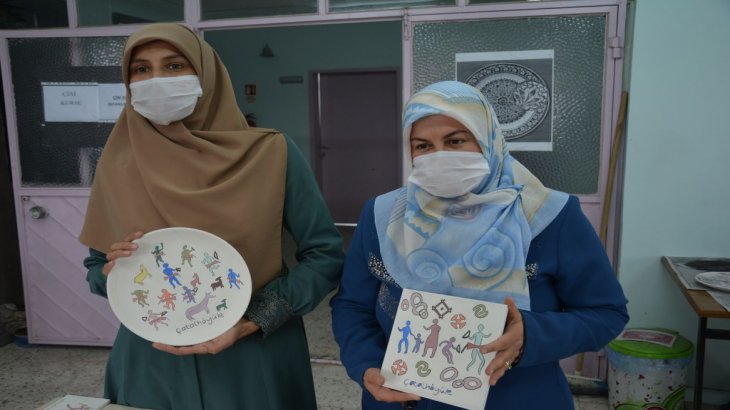   Çumra'lı Kadınlar El Sanatları İle Çatalhöyük'ü Geleceğe Taşıyor